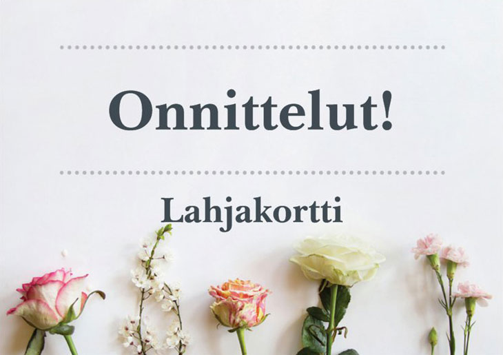 Anna lahjaksi Hiusdueton lahjakortti