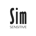 Sim Sensitive tuotemerkki.