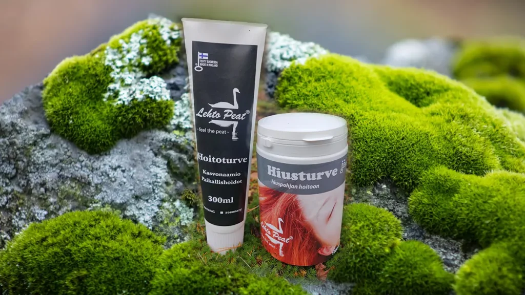 Lehto Peat hiusturve hiuspohjan hoitoon.