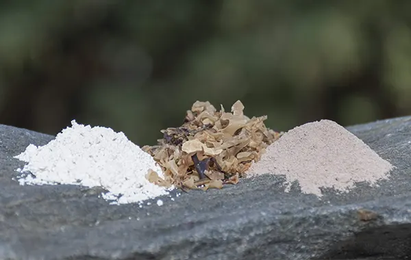 Savihoito hiuksille, ainekset.